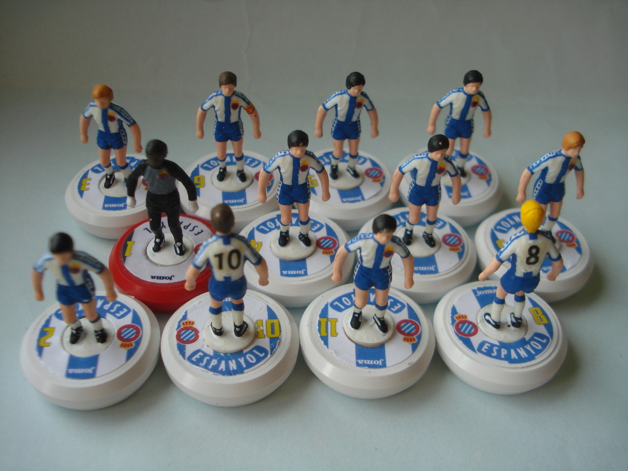 Equipo Profesional Bases Q.E. Espanyol Finalista UEFA 1987-1988